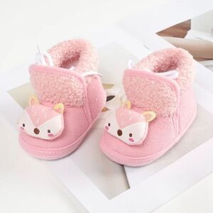 BABY Girl Anti Slip Booties Pink